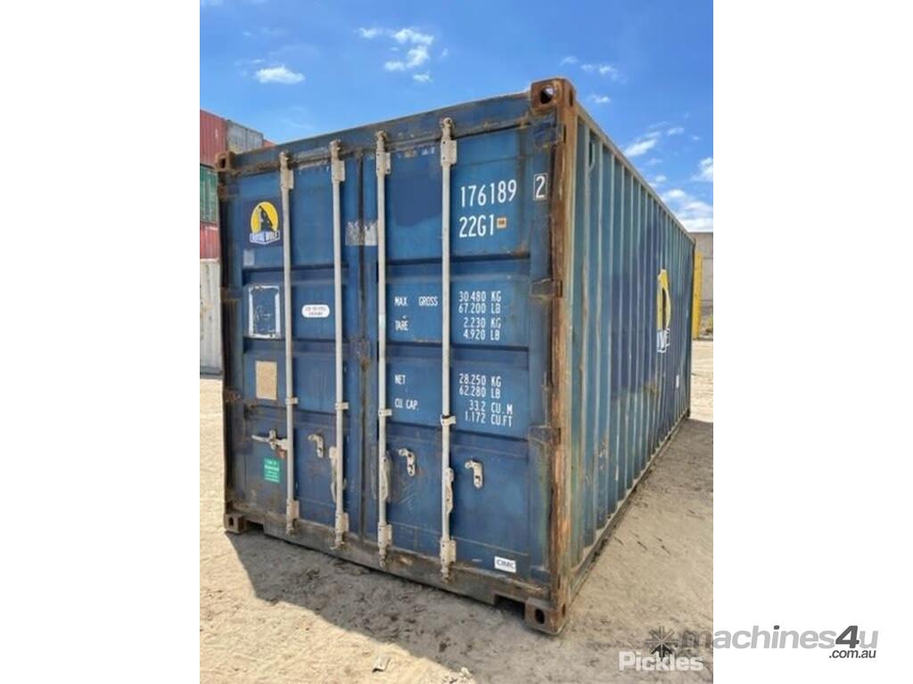 Used 20 General Purpose Container Storage Fees Of 10 Per Day Will Be