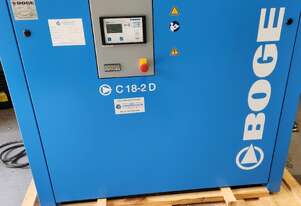 ALL COMPRESSOR - BOGE C 18-2 D screw compressor *GERMAN*