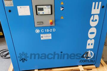 ALL COMPRESSOR - BOGE C 18-2 D screw compressor *GERMAN*