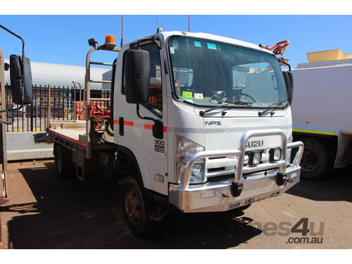 2012 ISUZU NPS300 FLAT TOP