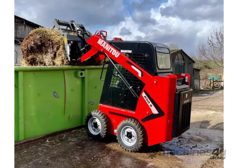 caption Manitou 850 R Compact Loader - 386KG Capacity
