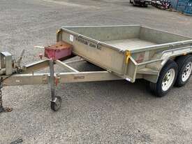 Major 8x5 Galvanised Plant Trailer - picture2' - Click to enlarge