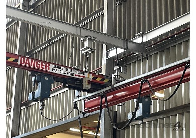 Used Not Specified Unknown Dual 250kg Demag KBK overhead gantry crane
