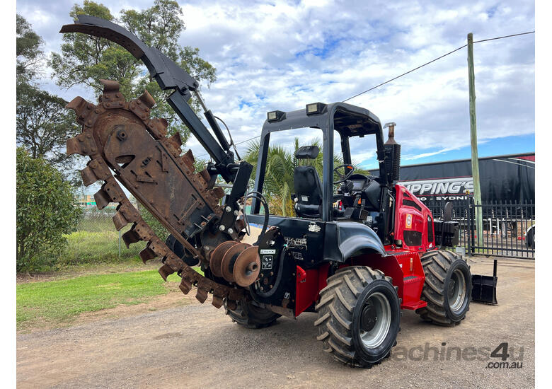 caption Toro RT1200 Trencher Trenching
