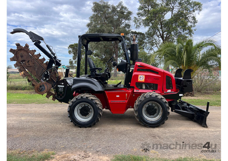 caption Toro RT1200 Trencher Trenching