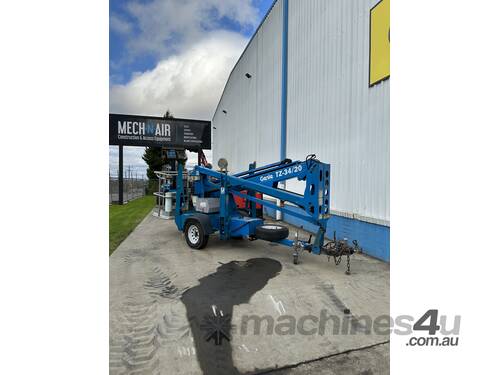 GENIE TZ-34 ELECTRIC TRAILER BOOM LIFT