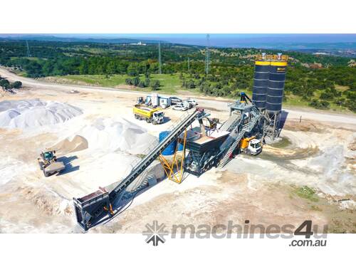 caption Mobile Batching Plant