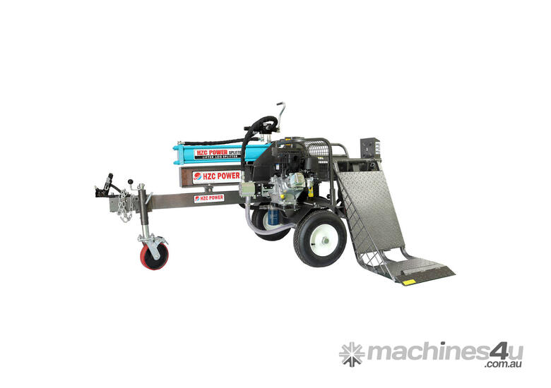 caption HZC BLUE GEM 30T LIFTER LOG SPLITTER-BRIGGS & STRATTON 6.5HP(HS30290-B)