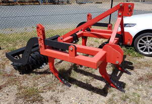 FARMTECH CZ-5-M CHISEL PLOUGH + PACKER ROLLER (5 TINE, 1.5M)
