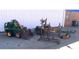 KANGA MINI LOADER  SOLD WITH TRAILER & ATTACHMENTS - picture0' - Click to enlarge