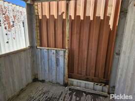 20ft Shipping Container, Timber Floor, 3 Sided Container. Note: Used Item, Condition Unknown. NOTE:  - picture0' - Click to enlarge