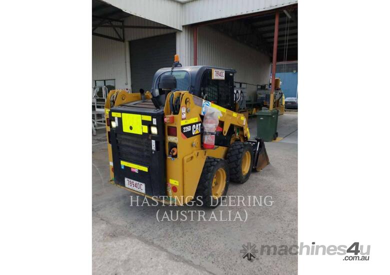 caption CAT 226D Skid Steer Loaders