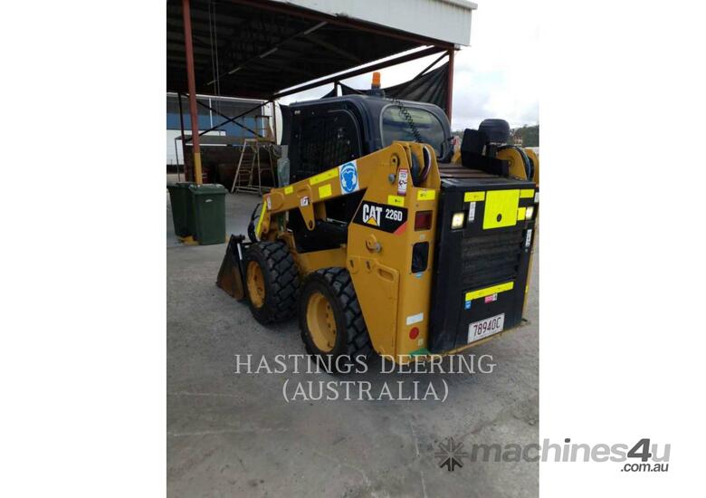 caption CAT 226D Skid Steer Loaders