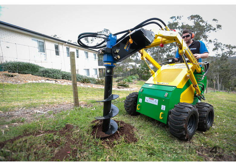 AUGER TORQUE S4 Auger Range: Excavators 1T-5T, Mini Loaders, Skid Steers 80hp & Truck Cranes 9T/Metr