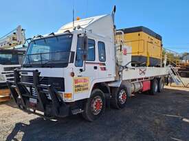 1996 Volvo FL10 Flatbed Crane Truck - picture1' - Click to enlarge