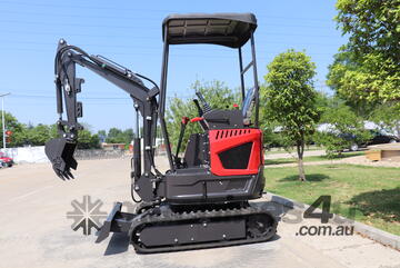 Diesel Engine Swing Boom Mini Excavator 1.6T with 8 Attachments