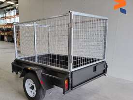 Aussie Made 6x4 Box Trailer with 3ft Cage - picture0' - Click to enlarge