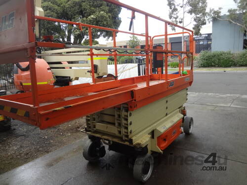 caption Used 10/2017 JLG 2646ES Electric Scissor Lift – Compliance to 2032, Platform Height 7.92m