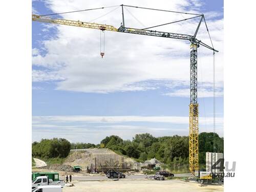 caption Liebherr 125K Tower Crane | 8T Self-Erecting, Ideal for Civil Engineering Projects