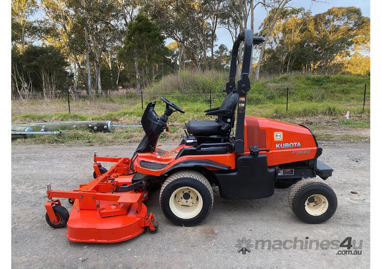 caption Kubota F3690 Front Deck Lawn Equipment