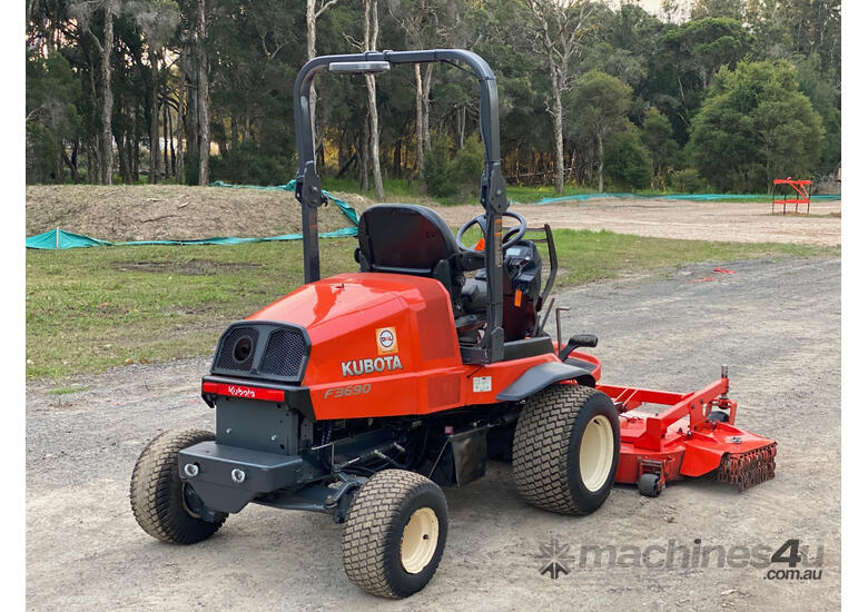 caption Kubota F3690 Front Deck Lawn Equipment