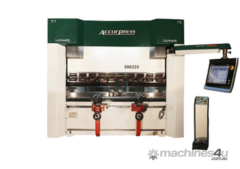 caption ACCURPRESS Absolute Single Y Axis 40 Tonne 1.2 Metre Press Brake