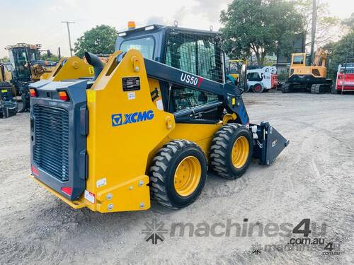 caption NEW UHI US50T, 68HP SKID STEER LOADER (WA ONLY)