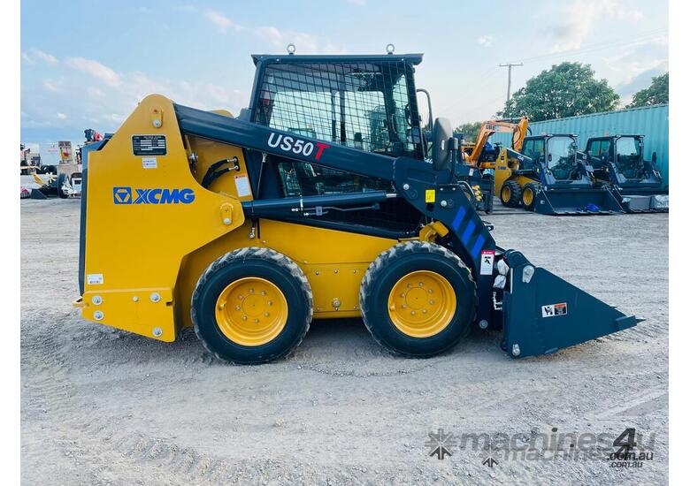 caption NEW UHI US50T, 68HP SKID STEER LOADER (WA ONLY)