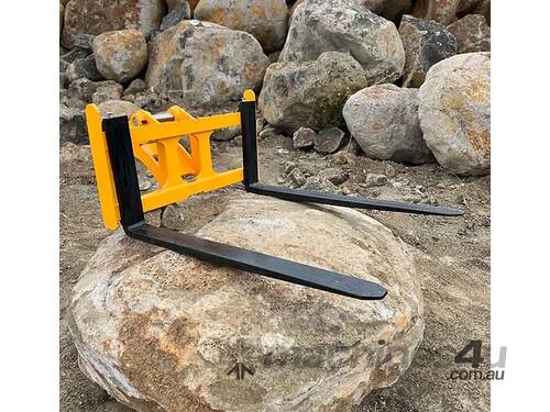 caption (BRAND NEW) Excavator Pallet Forks 7T - 14T