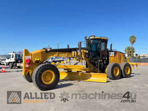 caption 2012 Caterpillar 14M Motor Grader