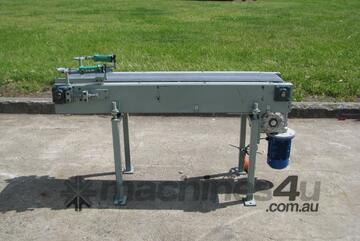 Motorised Cloth Belt Conveyor - 1.4m Long
