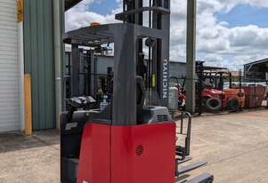 NICHIYU 1.6T Electric Sit-On Reach Forklift | 6500MM Lift Height | Low Hours