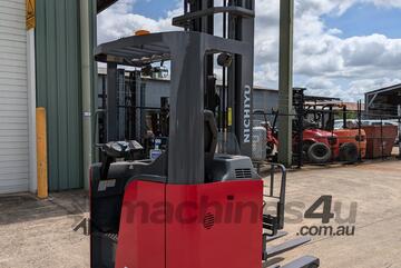 NICHIYU 1.6T Electric Sit-On Reach Forklift | 6500MM Lift Height | Low Hours