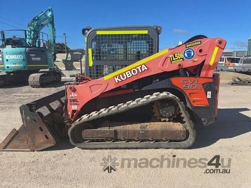 caption 2016 KUBOTA SVL90-2 Rubber Tracked Skid Steer