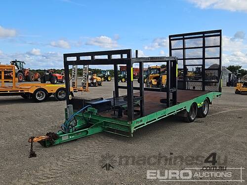 2014 QTE Dual Axel Trailer 