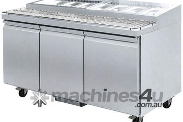 PWB200 Three door DELUXE Pizza Prep Bench