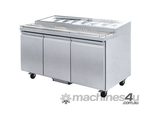 PWB200 Three door DELUXE Pizza Prep Bench