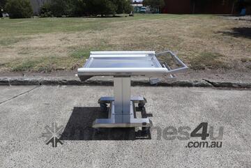 Stainless Steel Motorised Height Adjustable Table Trolley - 860 x 660mm