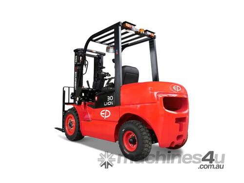 EP Electric Forklift - 3.0T, High Lift & Long Battery Life for Tough Terrain