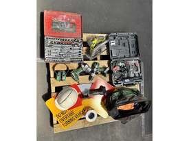 PALLET OF MISC TOOLS  - picture0' - Click to enlarge