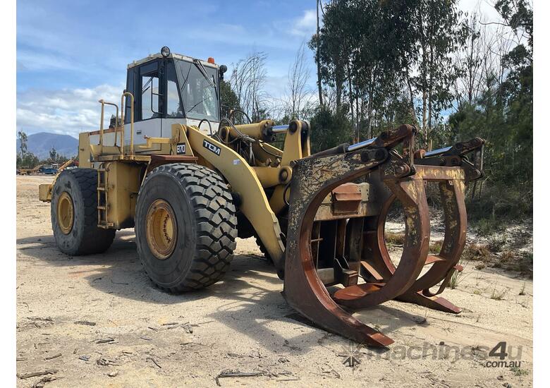 caption TCM 870 Wheeled Loader