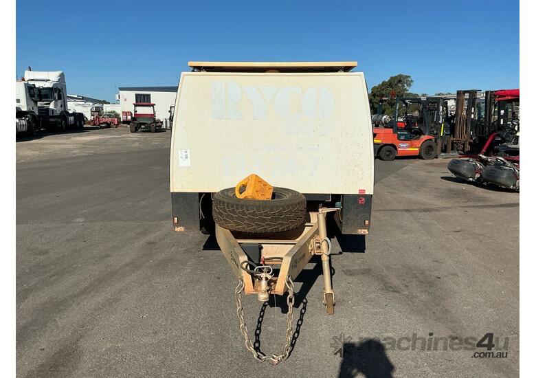 caption 2021 Sureweld Dual Axle Enclosed Trailer