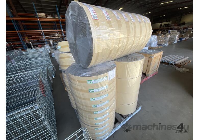 caption Pallet of Assorted Sticky Back Expansion Foam Joints