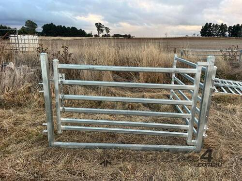 caption Sheep Yard Gates x5