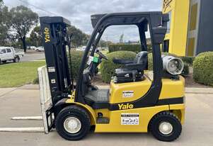 YALE GLP25VX LPG 2.50T 3-Stage Forklift