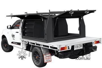 469Pc Introductory Powder Coated Aluminium Canopy Kit (1780X1780X860Mm) (Black Knight)