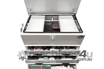 300 Piece 4 Drawer Ute Box (White)