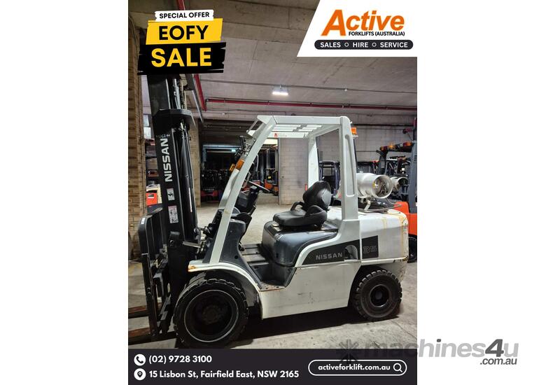 [EOFY Sale!]  Nissan UG1FA35DU Forklift | 3.5 Tonne Capacity | 2016 Model | Power & Precision