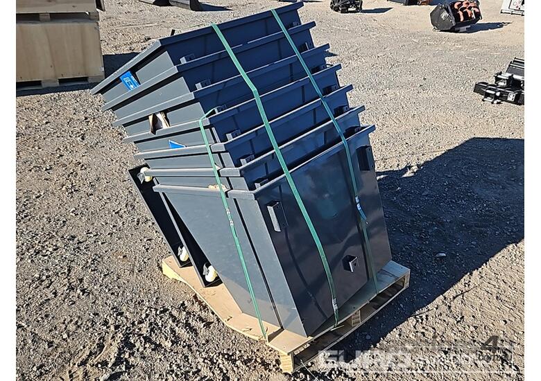 Unused Dumping Hopper Bins (7 of) 