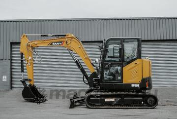 6.3T Minimum Tail Swing Excavator, For Tight Spaces!
